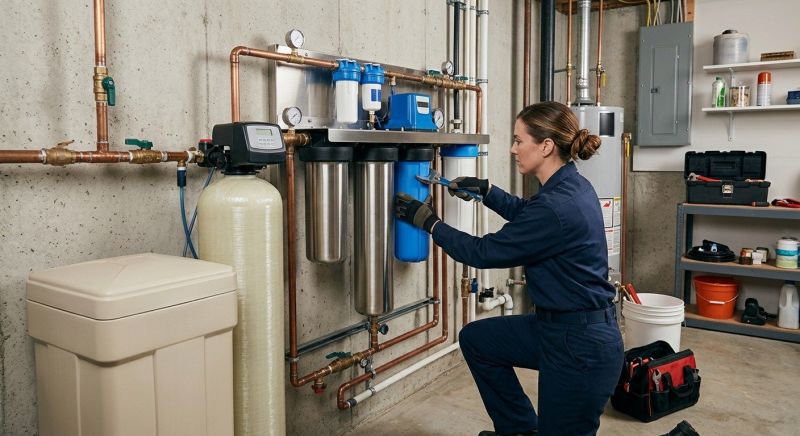 Water Filtration Installation in Houston, TX
